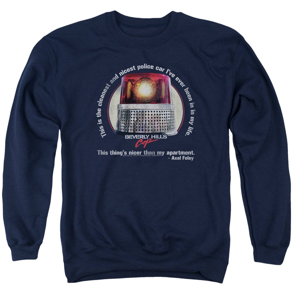Beverly Hills Cop Nicest Police Car Crewneck Sweatshirt
