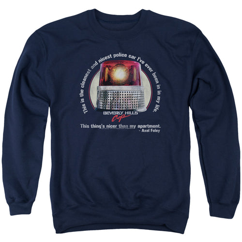 Beverly Hills Cop Nicest Police Car Crewneck Sweatshirt
