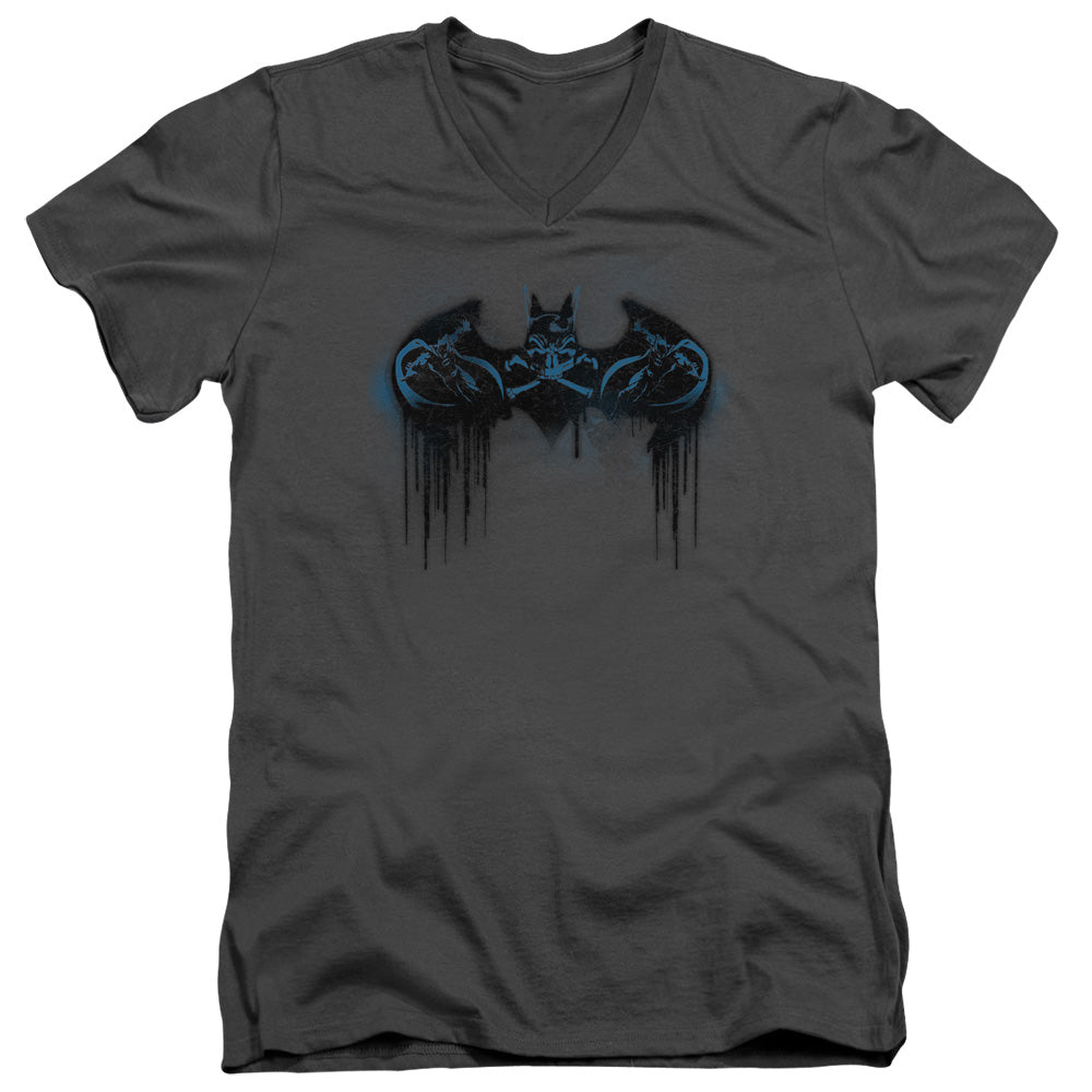 Batman Run Away V-Neck T-Shirt