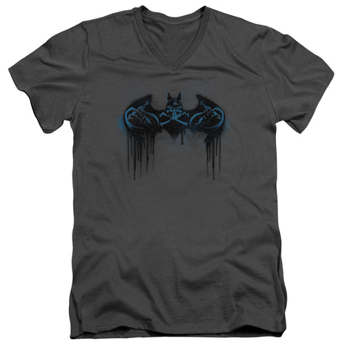 Batman Run Away V-Neck T-Shirt