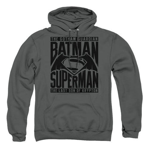 Batman v Superman Title Fight Pullover Hoodie
