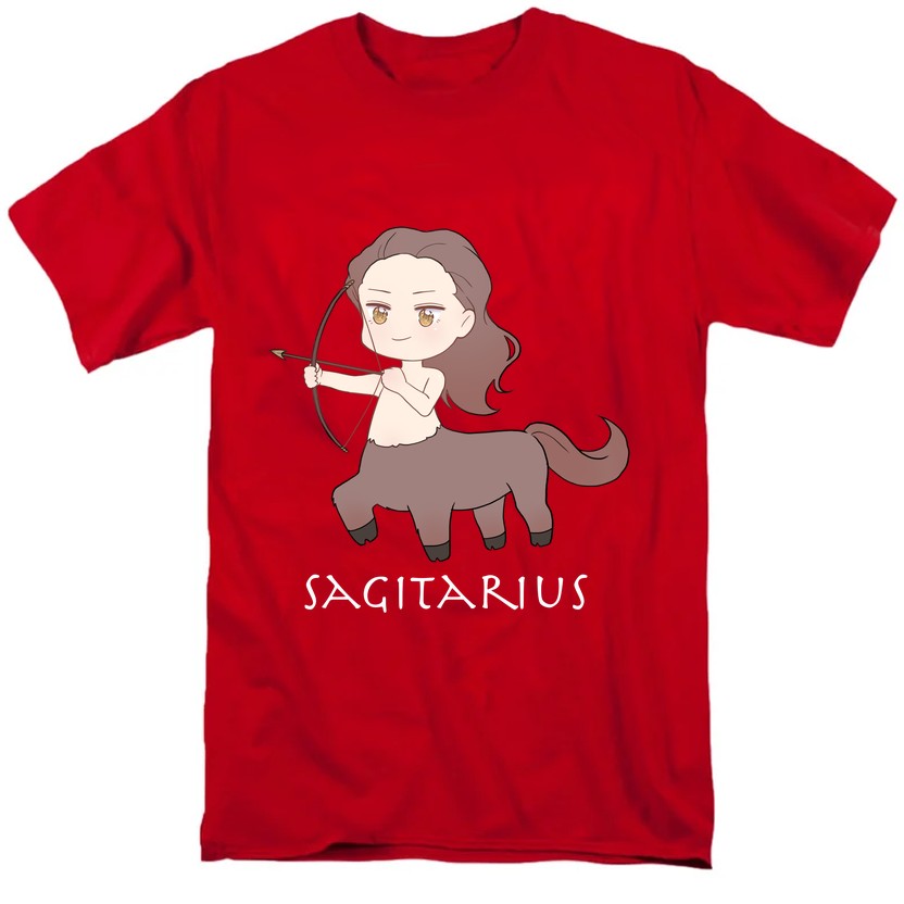 Cute Sagittarius Red