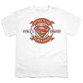 Superman Worlds Greatest Hero Dad Youth/Toddler T-Shirt