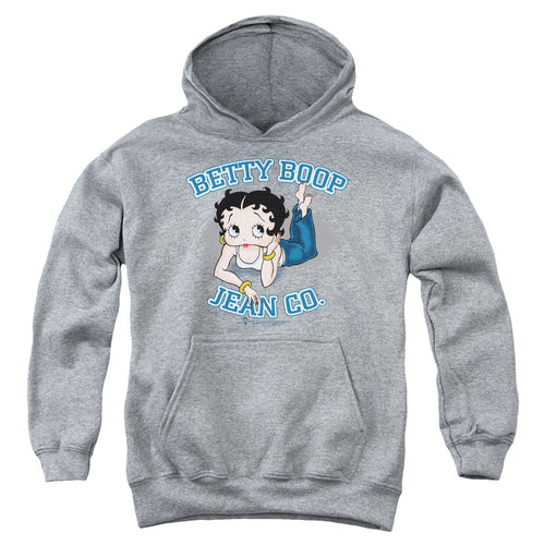 Betty Boop Jean Co Youth Hoodie
