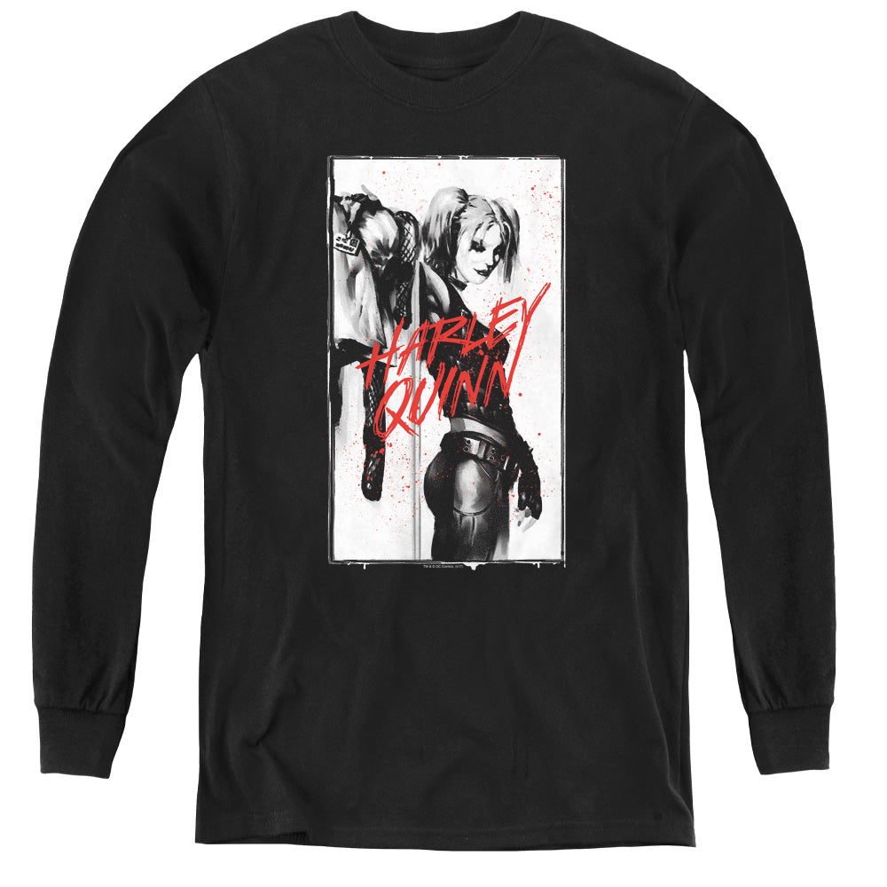 Batman Inked Quinn Youth Long Sleeve T-Shirt