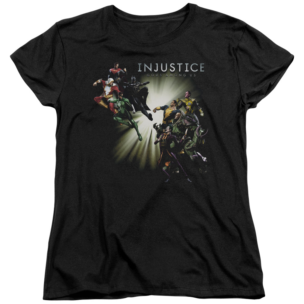 Injustice Good Vs Evil Womens T-Shirt