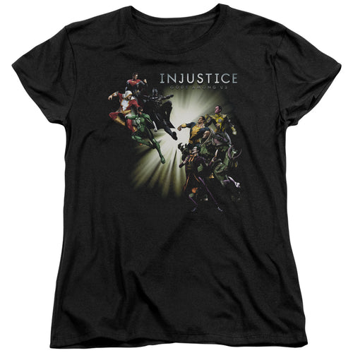 Injustice Good Vs Evil Womens T-Shirt