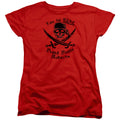 The Princess Bride The Real Dread Pirate Roberts Red Womens T-Shirt