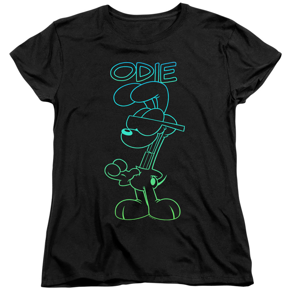 Garfield Hotshot Odie Womens T-Shirt