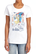 DC Comics Rainbow Love Womens T-Shirt