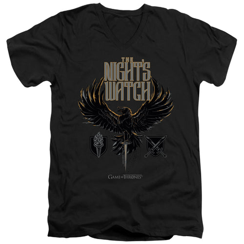Game of Thrones The Nights Watch V-Neck T-Shirt