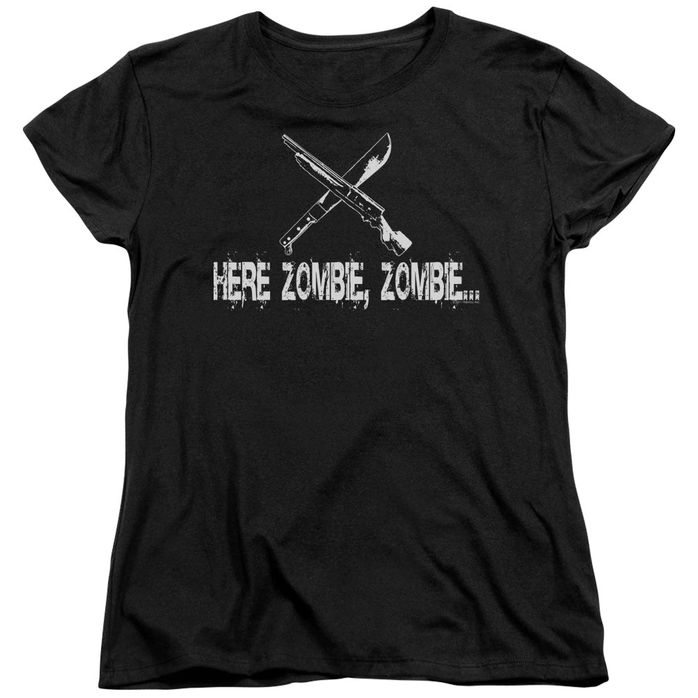 Here Zombie Zombie Womens T-Shirt