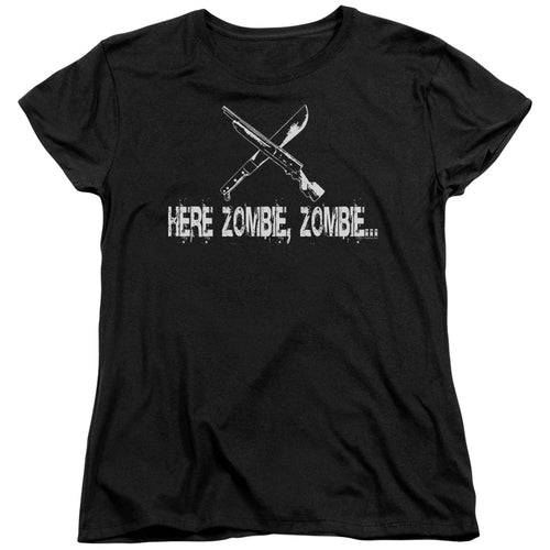 Here Zombie Zombie Womens T-Shirt