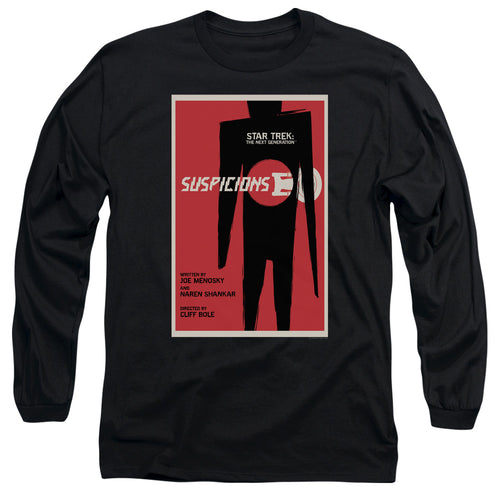 Star Trek Suspicions Black Long Sleeve T-Shirt
