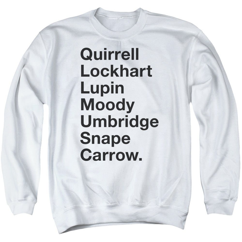 Harry Potter Professors Crewneck Sweatshirt
