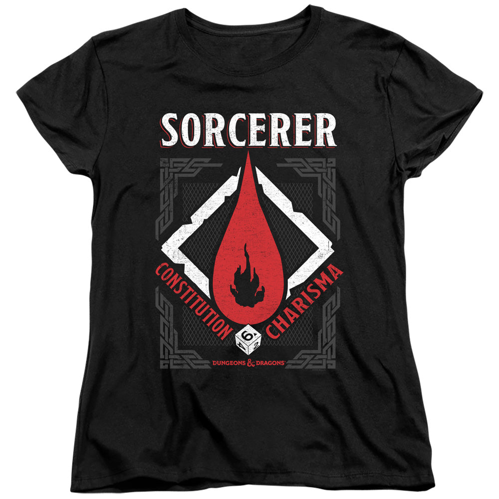 Dungeons & Dragons Sorcerer Womens T-Shirt