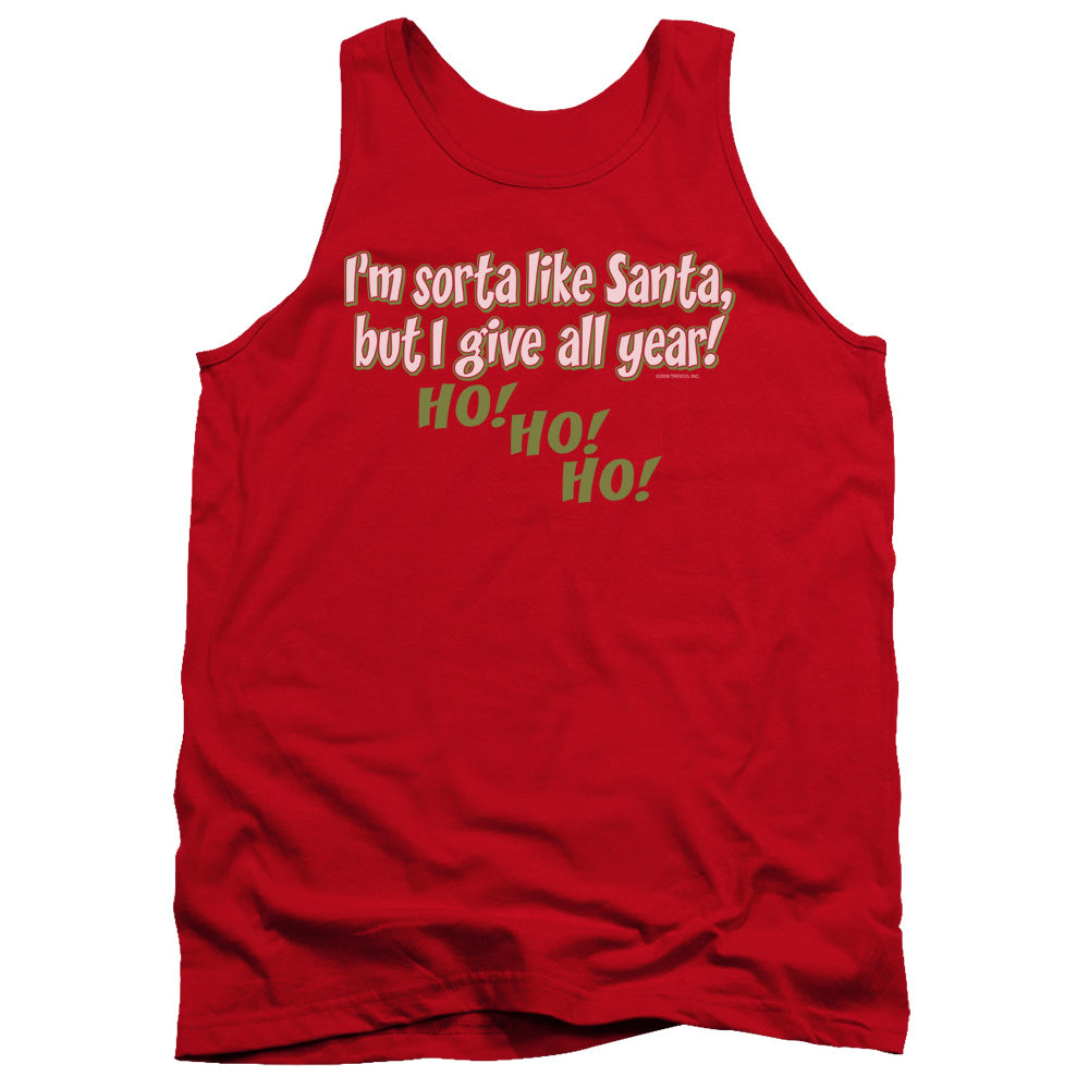 Christmas Sorta Like Santa Tank Top