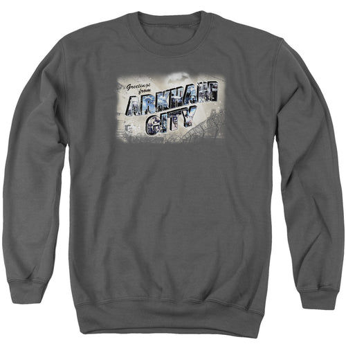Batman Greetings From Arkham Crewneck Sweatshirt