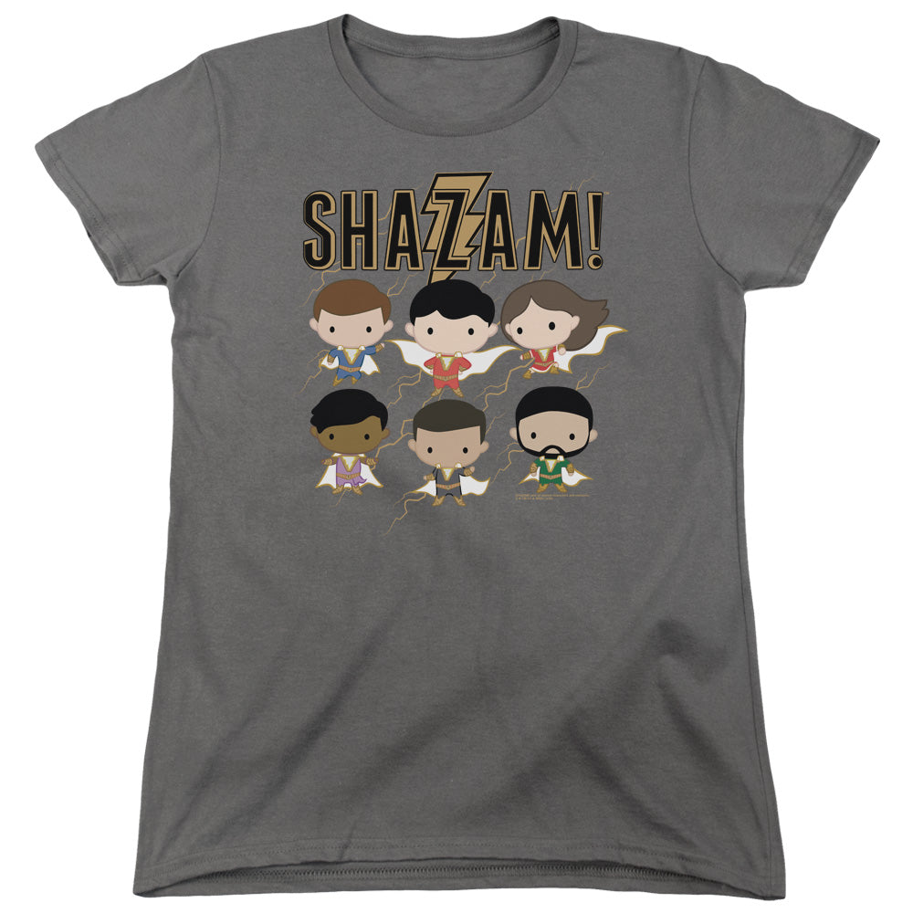Shazam! Chibi Group Womens T-Shirt