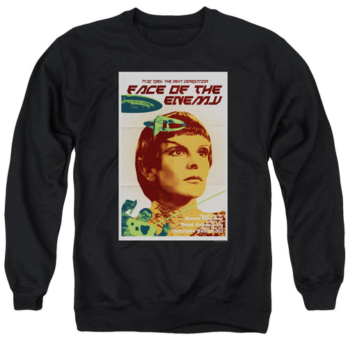 Star Trek Face of the Enemy Black Crewneck Sweatshirt