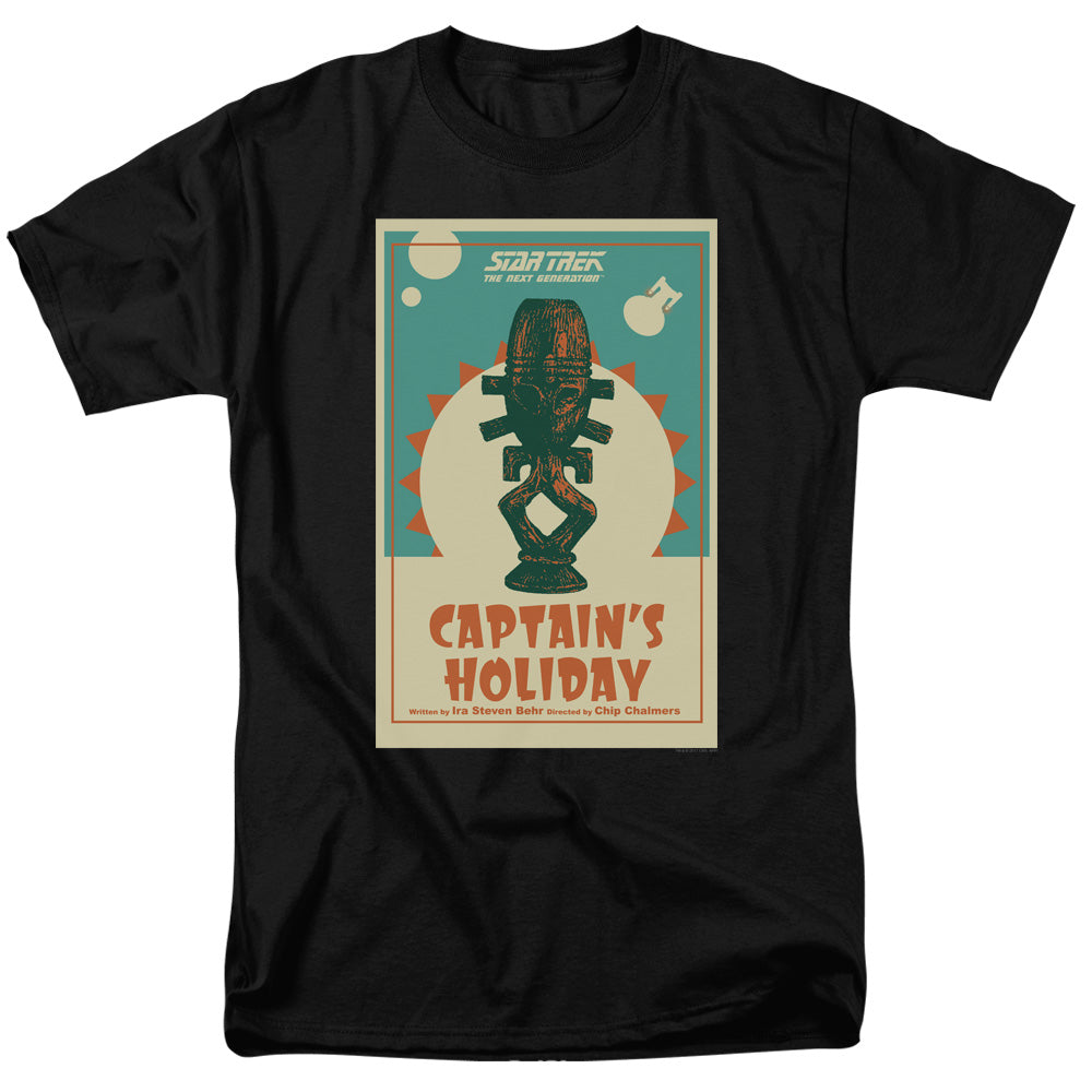 Star Trek Captain's Holiday Black T-Shirt