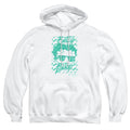 Betty Boop Summer Shades White Pullover Hoodie