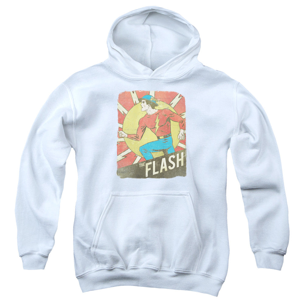 The Flash Tattered Poster Youth Hoodie