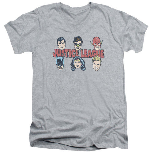 Green Lantern Justice Lineup V-Neck T-Shirt