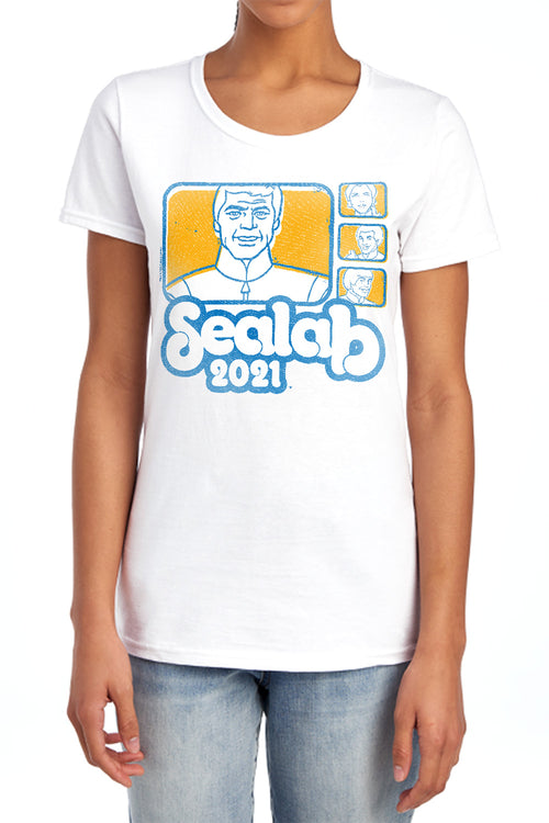 Sealab 2021 Tiles Womens T-Shirt