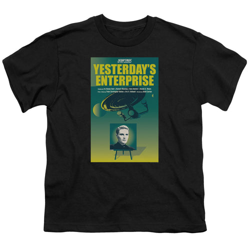 Star Trek Yesterday's Enterprise Black Youth/Toddler T-Shirt