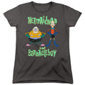 Spongebob Squarepants Mermaid Man and Barnacle Boy Womens T-Shirt