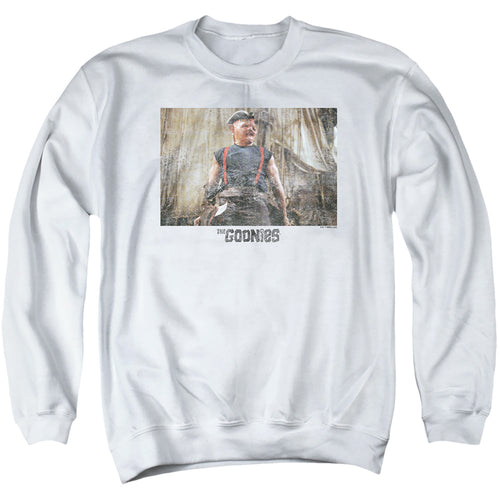 The Goonies Sloth White Crewneck Sweatshirt