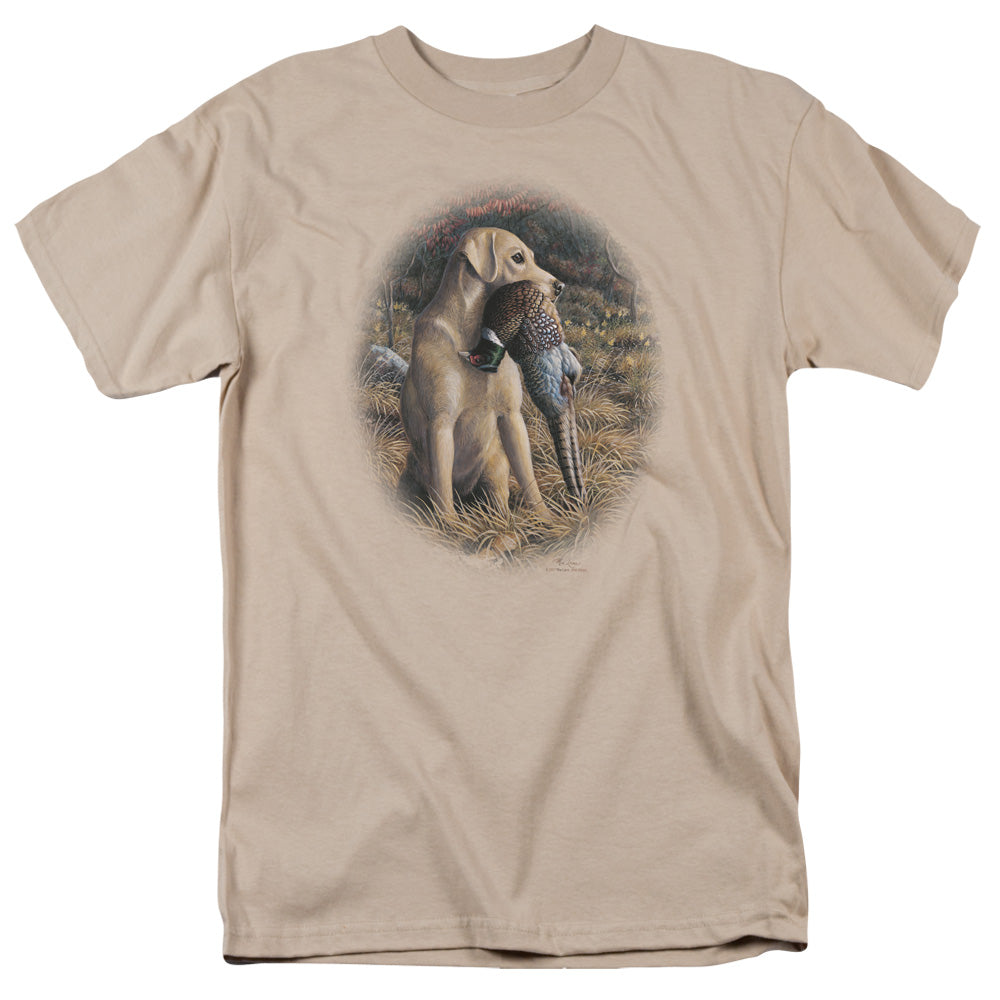 Wild Wings Yellow Lab With Pheasant T-Shirt