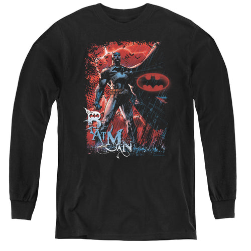 Batman Gotham Reign Youth Long Sleeve T-Shirt