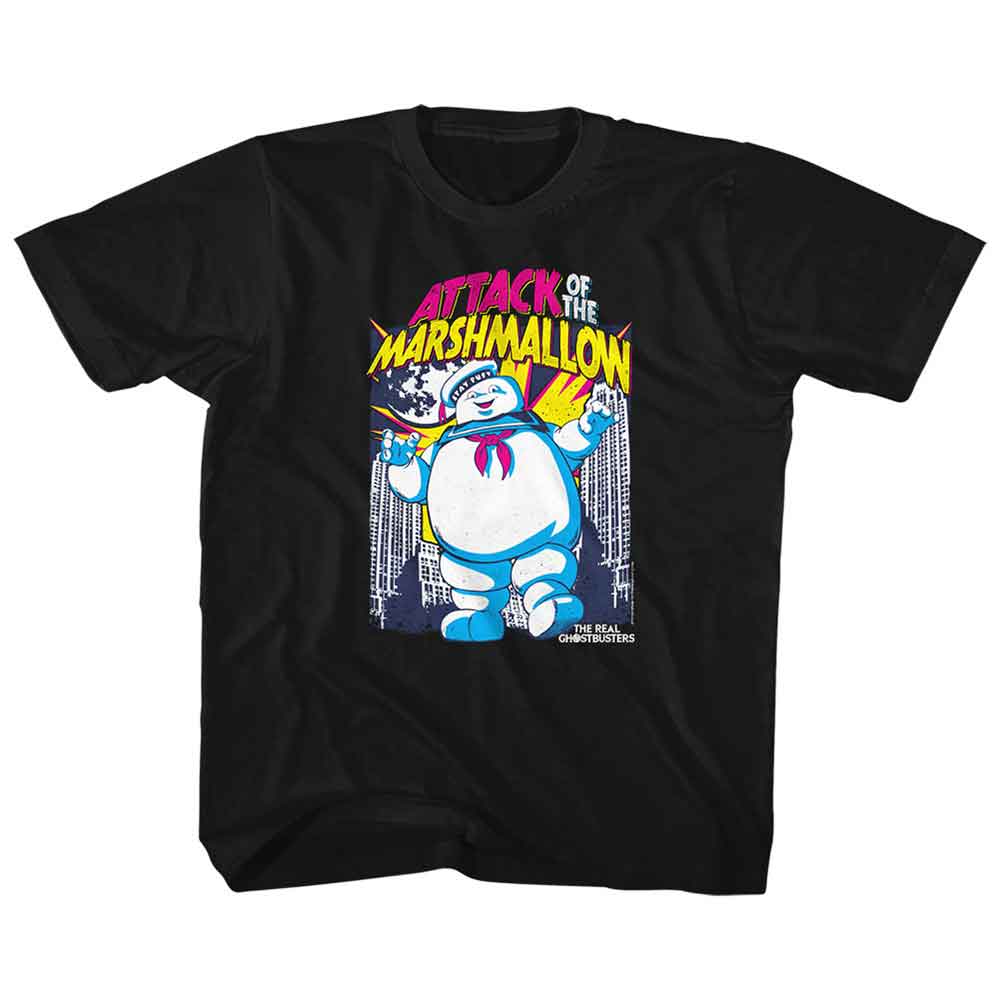 The Real Ghostbusters Marshmallow Attacks Youth/Toddler T-Shirt