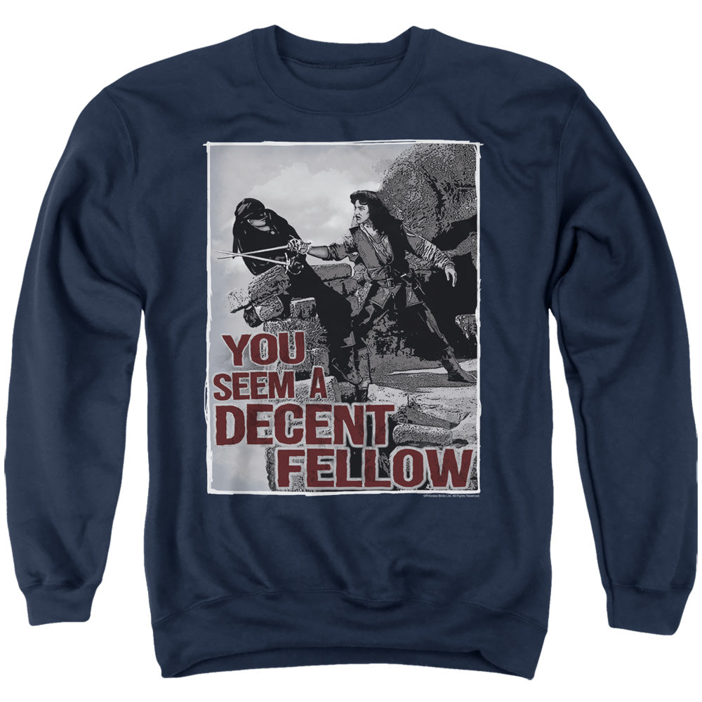 The Princess Bride Fellow Navy Crewneck Sweatshirt