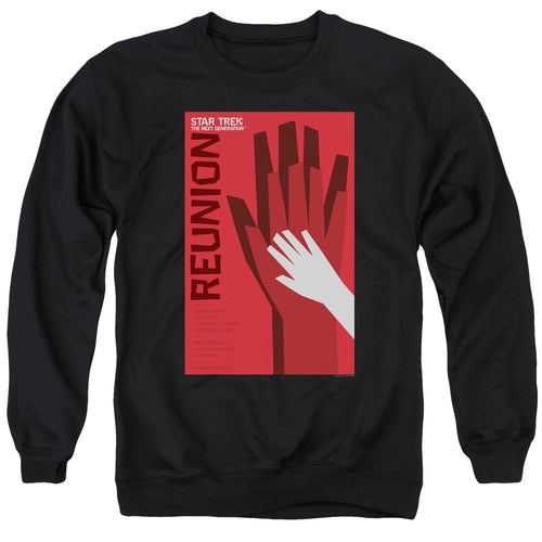 Star Trek Reunion Black Crewneck Sweatshirt