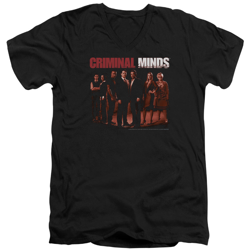 Criminal Minds The Crew V-Neck T-Shirt