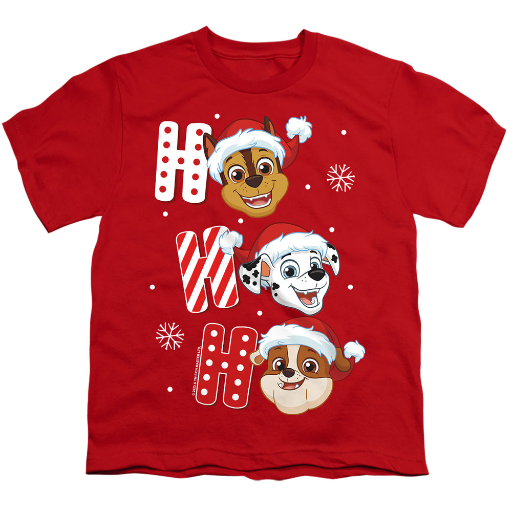 Paw Patrol Chase Marshall Rubble Christmas Santa Hats Youth/Toddler T-Shirt
