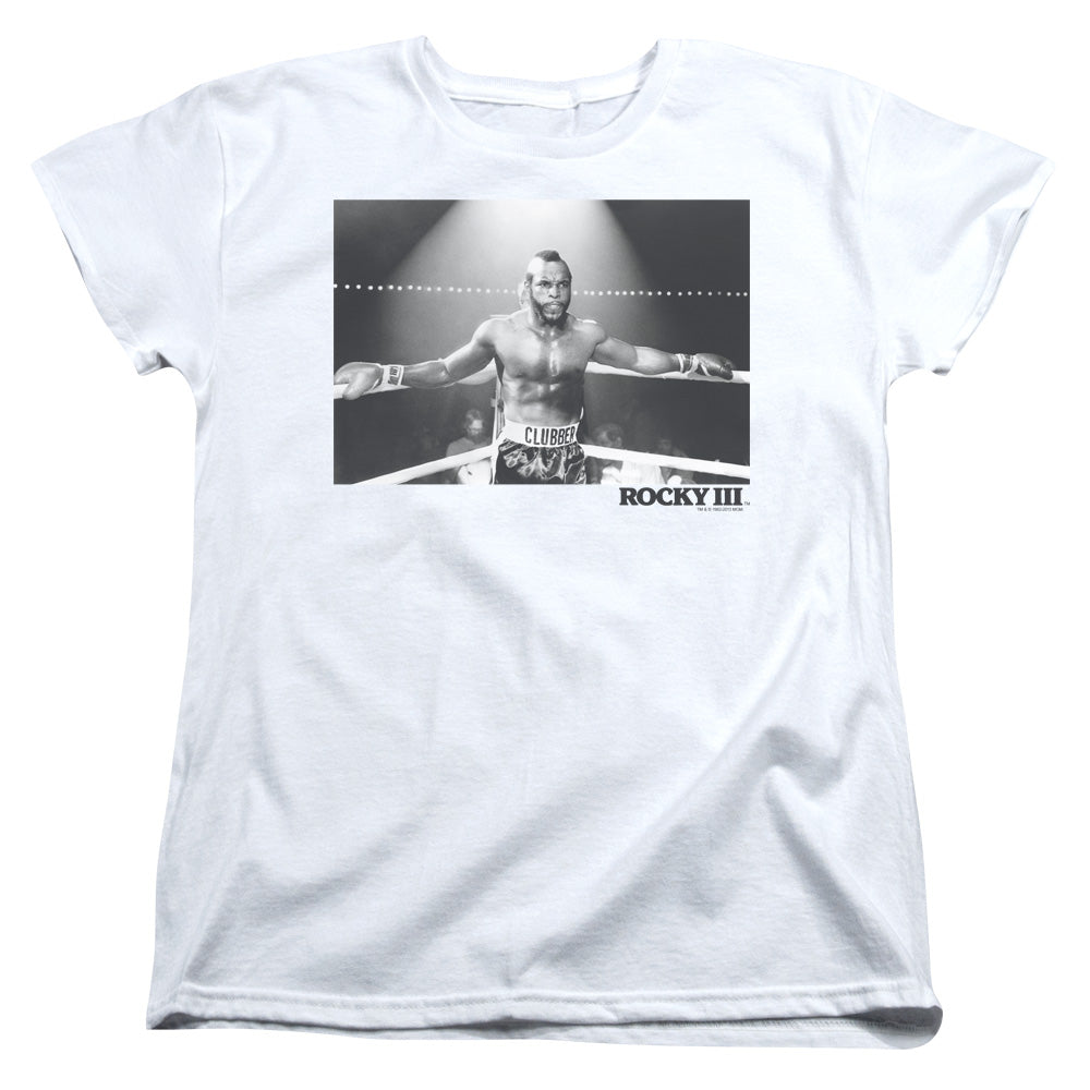 Rocky Clubber Square Womens T-Shirt