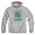 St Patrick's Day I Wish I Was Irish Black Pullover Hoodie