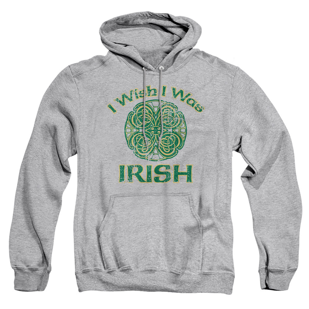 St Patrick's Day I Wish I Was Irish Black Pullover Hoodie