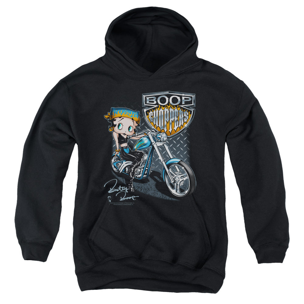 Betty Boop Choppers Youth Hoodie