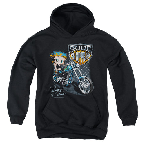 Betty Boop Choppers Youth Hoodie