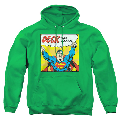 DC Comics Deck The Halls Pullover Hoodie