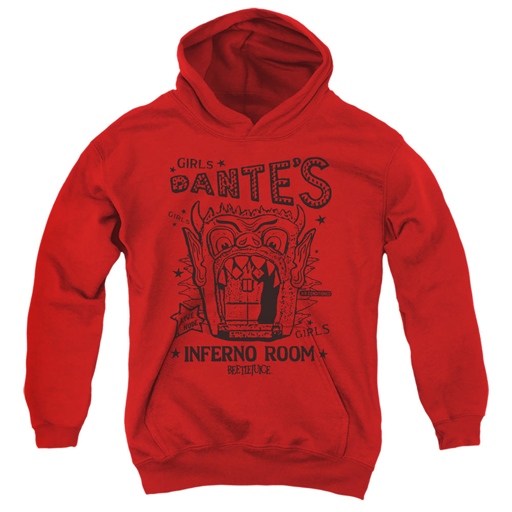 Beetlejuice Dantes Inferno Room Youth Hoodie