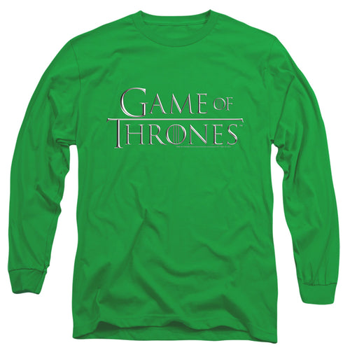 Game of Thrones Chrome Logo Long Sleeve T-Shirt