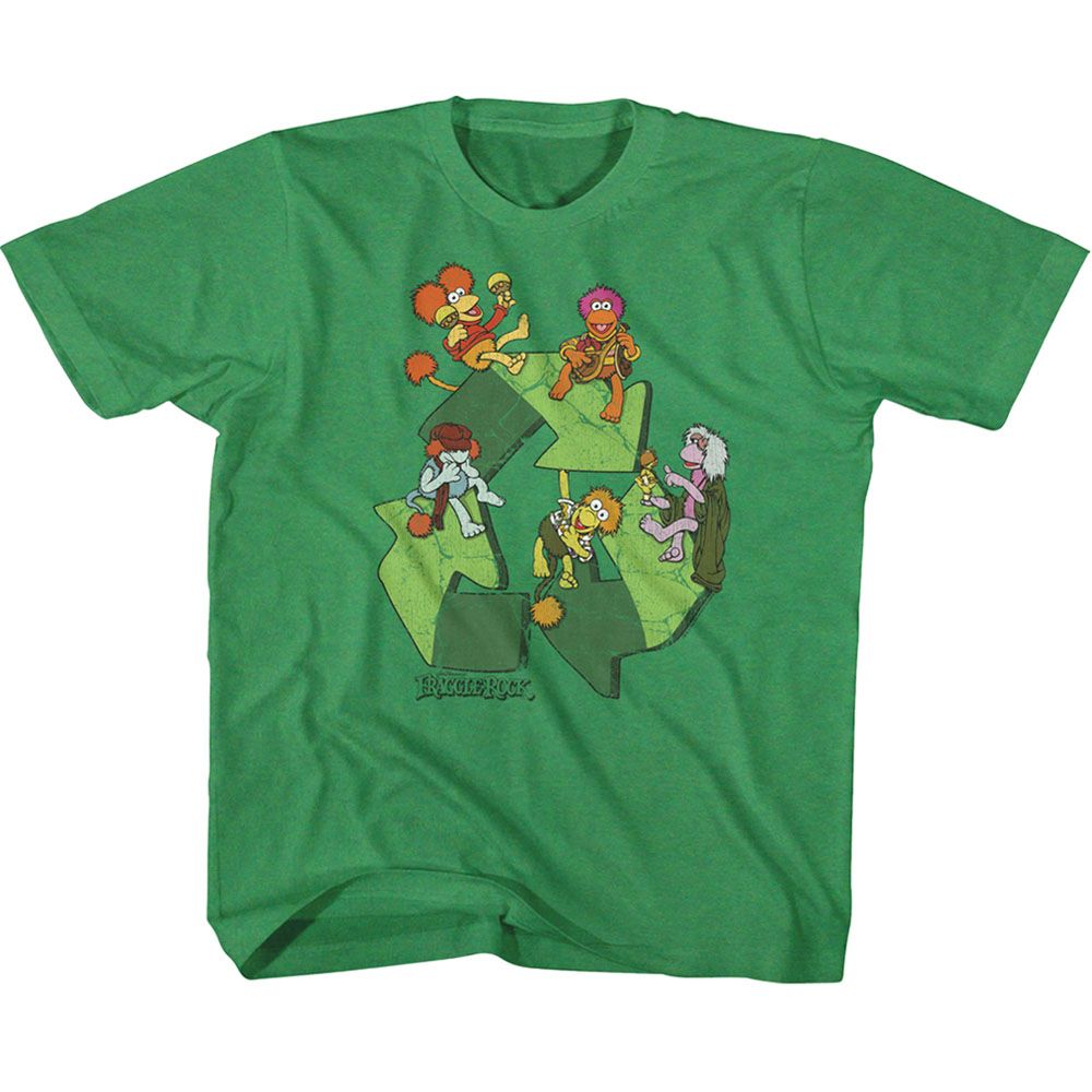 Fraggle Rock Recycle Symbol Youth/Toddler T-Shirt