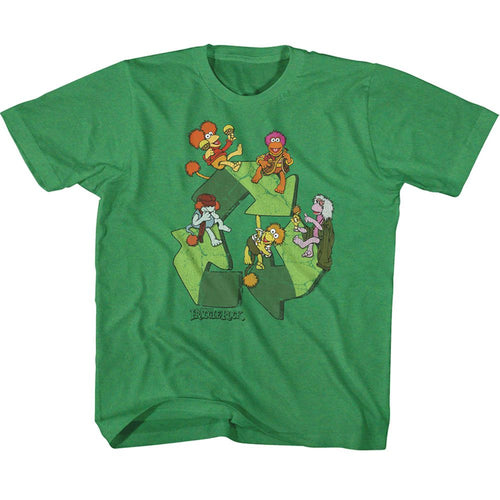 Fraggle Rock Recycle Symbol Youth/Toddler T-Shirt