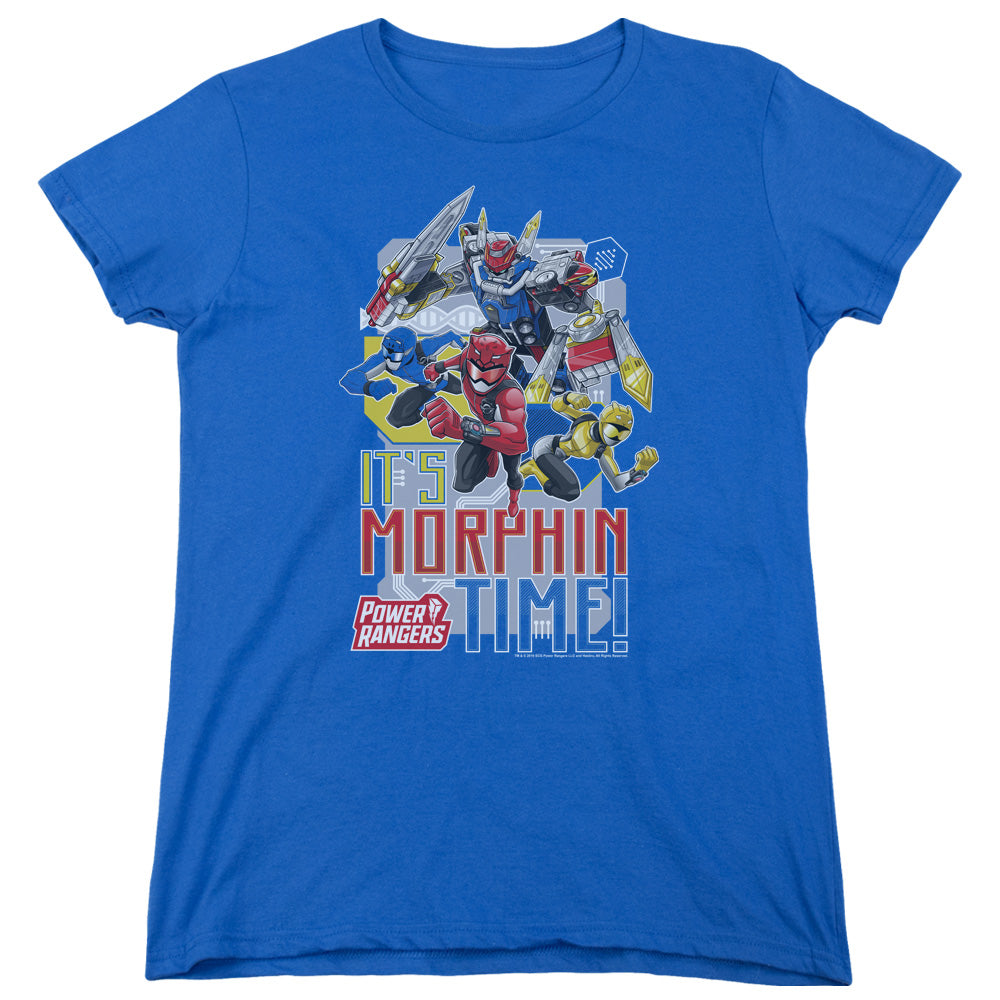 Power Rangers: Beast Morphers Morphin Time Womens T-Shirt